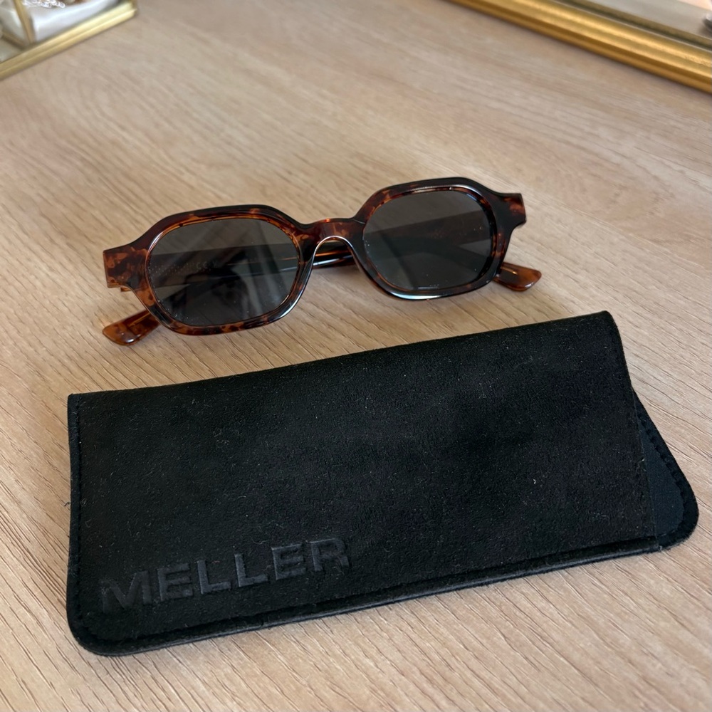 Meller Tortoiseshell Frame Sunglasses - Brown Lenses